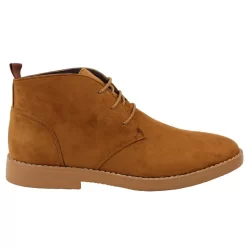 Mens’s Chukka Desert Lace Up Tan Ankle Boots