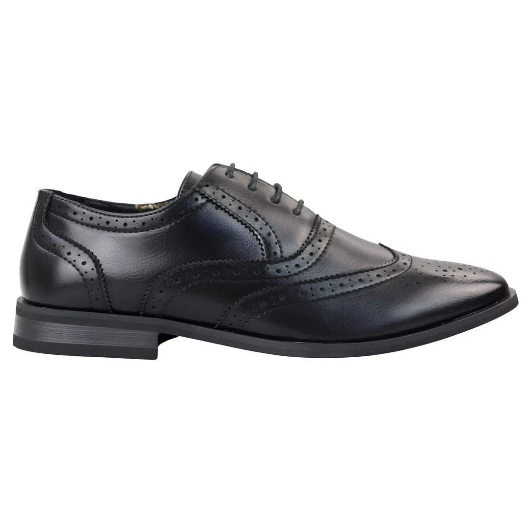 Men’s Black Brogues Shoes