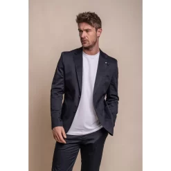 Mario – Men’s Classic Summer Navy Blazer