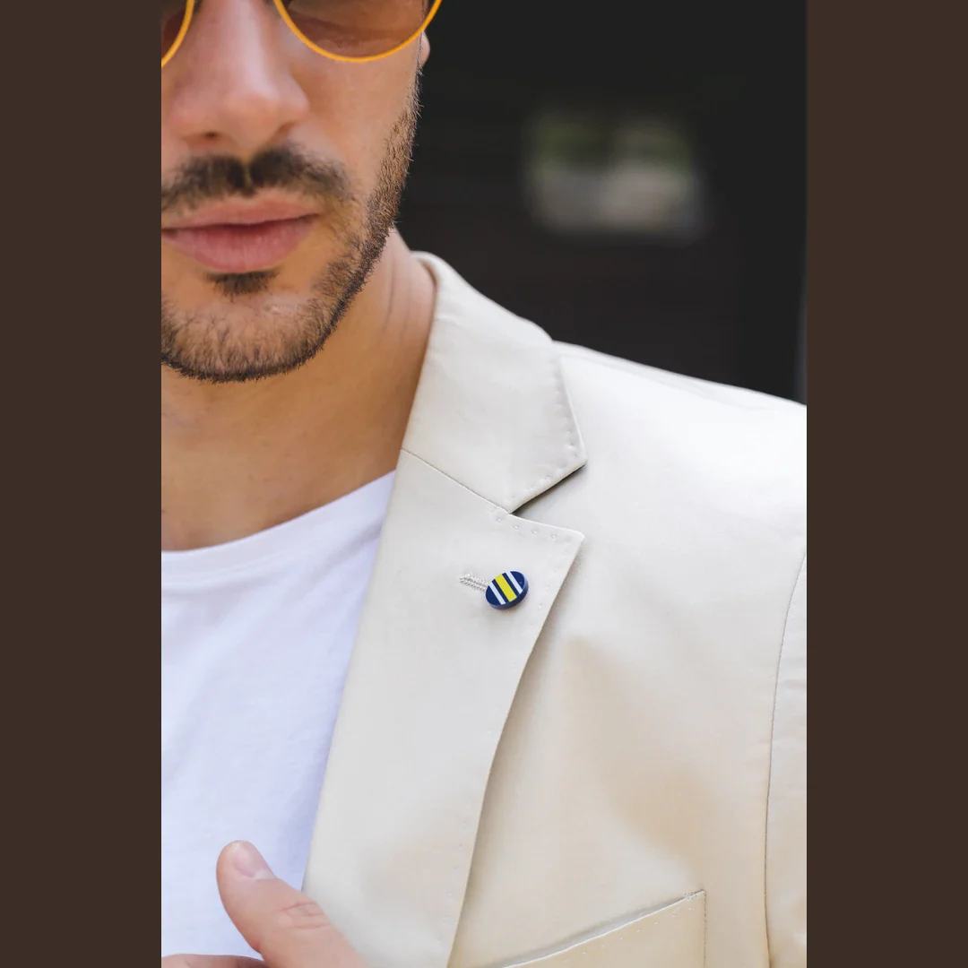 Mario – Men’s 2 Piece Summer Suit Beige Office Wedding Classic Italian - Image 3