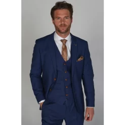 Mayfair- Men’s Plain Blue Blazer