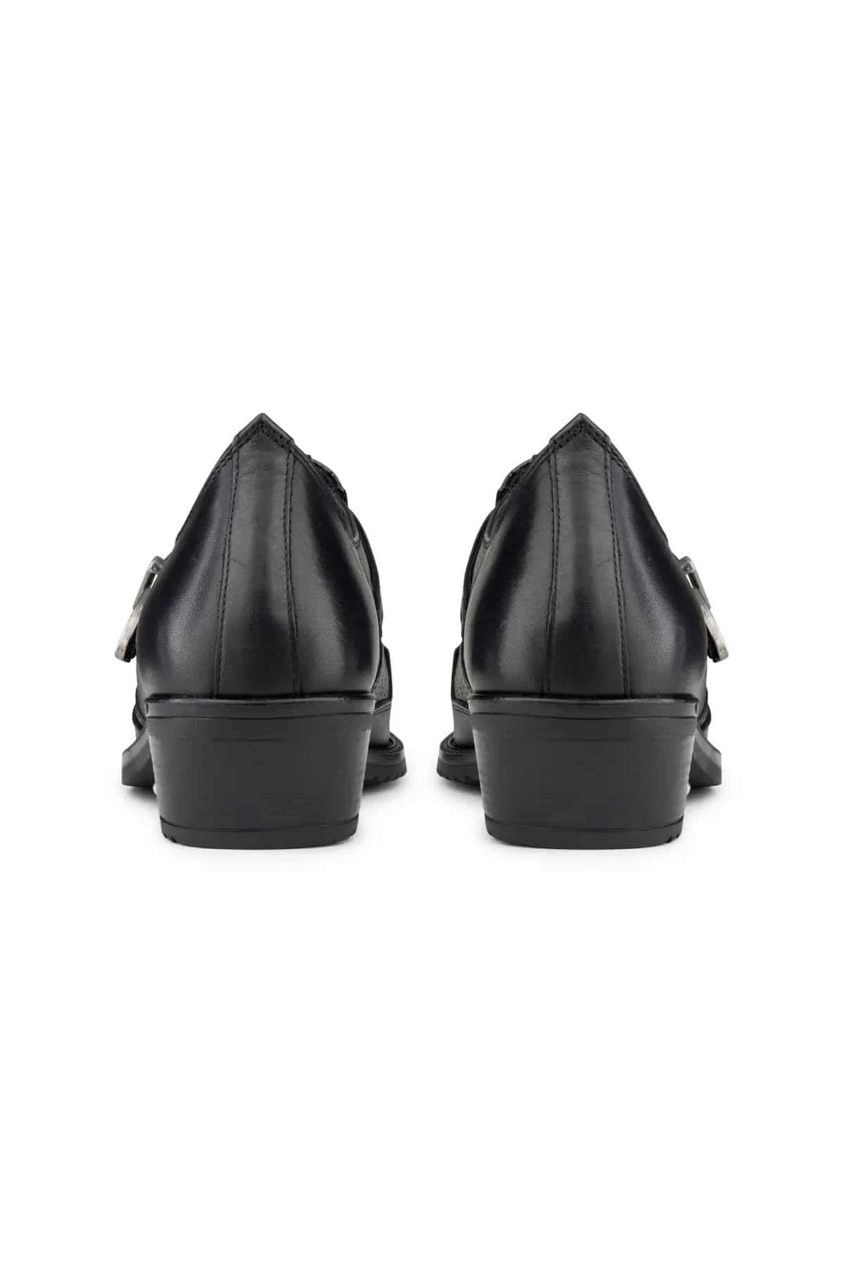 Mens Real Leather Riding Shoes With Buckle - Image 10