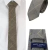 Marc Darcy Mens Tweed Herringbone Textured Marc Darcy Ties Classic Vintage Retro DX7