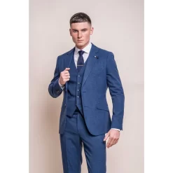 Miami – Men’s Blue Wedding Blazer