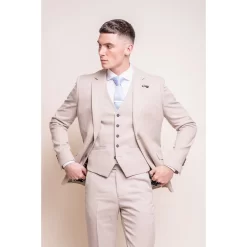 Miami – Men’s Beige Wedding Blazer