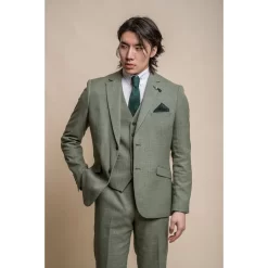 Miami – Men’s Sage Green Summer Blazer
