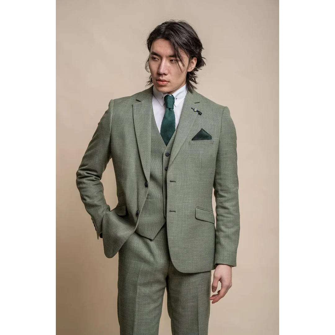 Miami – Men’s Sage Green Summer Blazer