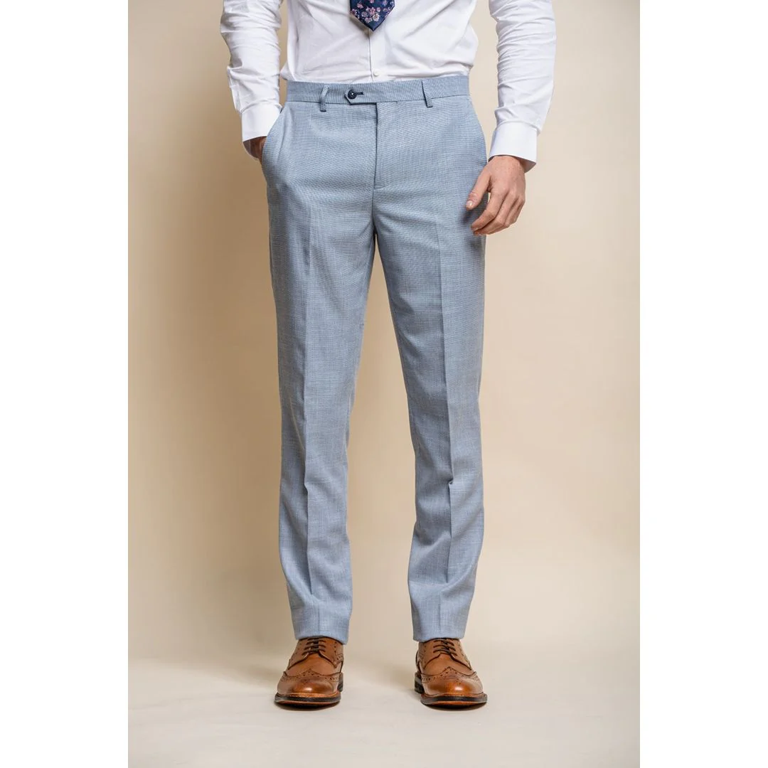 Miami – Men’s Summer Light Blue Trousers