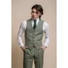 Miami – Men’s Sage Green Summer Waistcoat