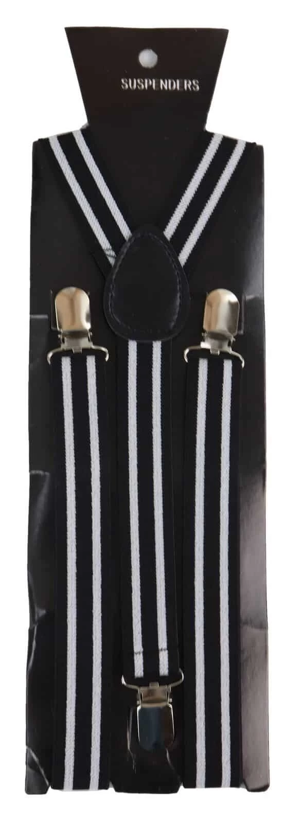 Mens Stripe Classic Trouser Suspenders - Image 3