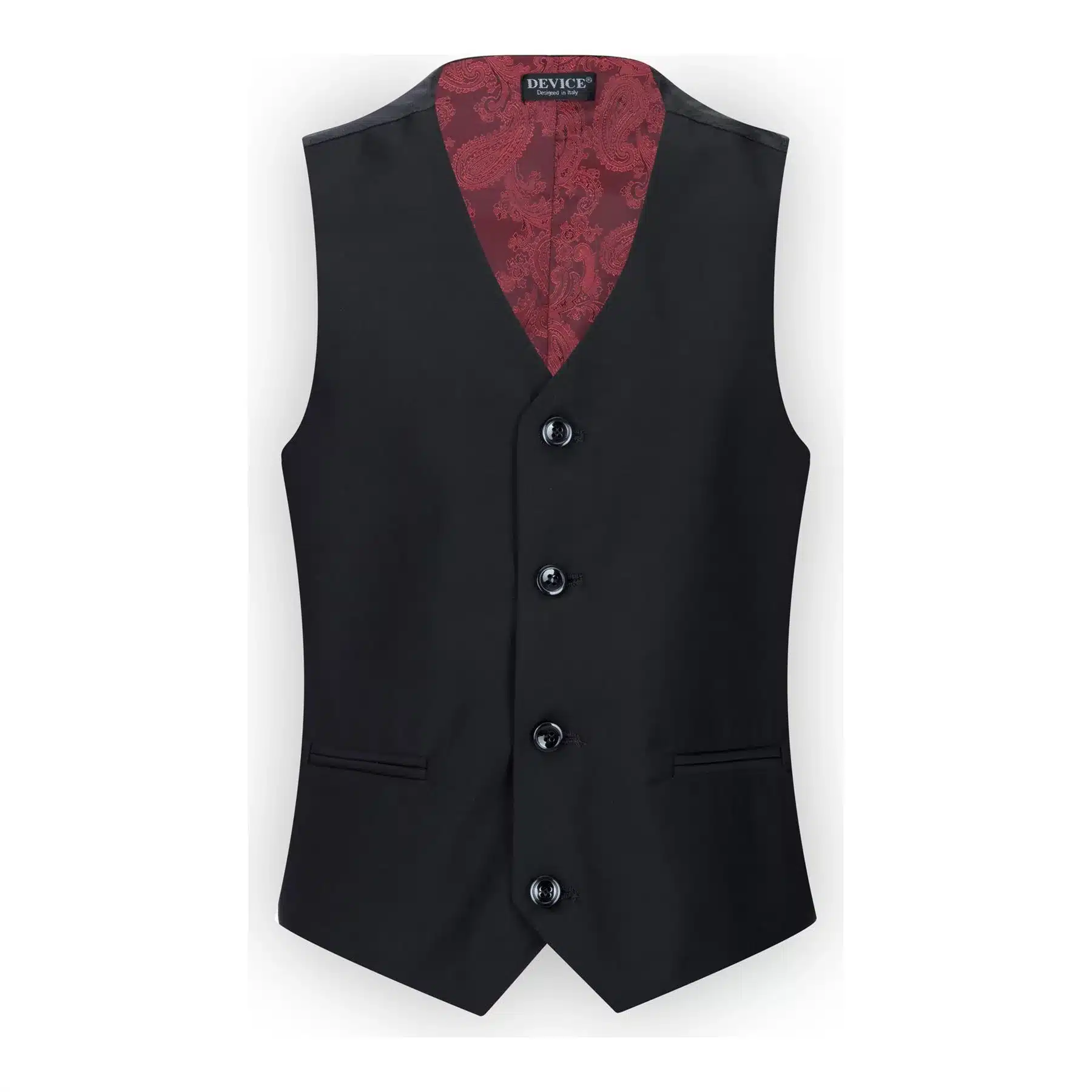 Boys 3 Piece Black Tailored Fit Complete Suit Classic Wedding Mourning Funeral - Image 5