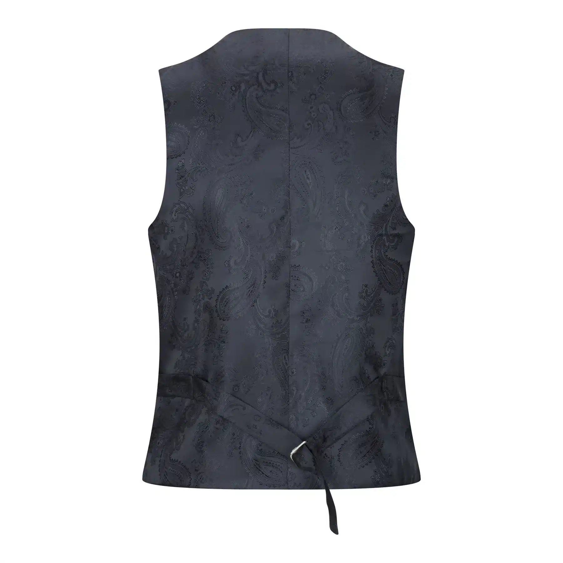 Boys 3 Piece Black Tailored Fit Complete Suit Classic Wedding Mourning Funeral - Image 6