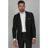 Parker – Men’s Plain Black Blazer