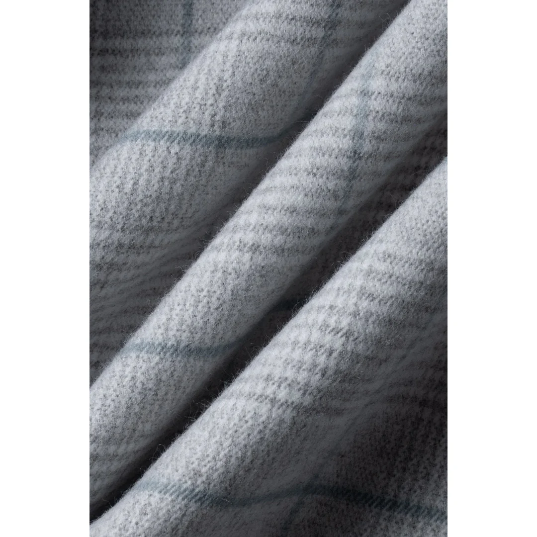 Radika – Men’s Light Grey Check Blazer - Image 5