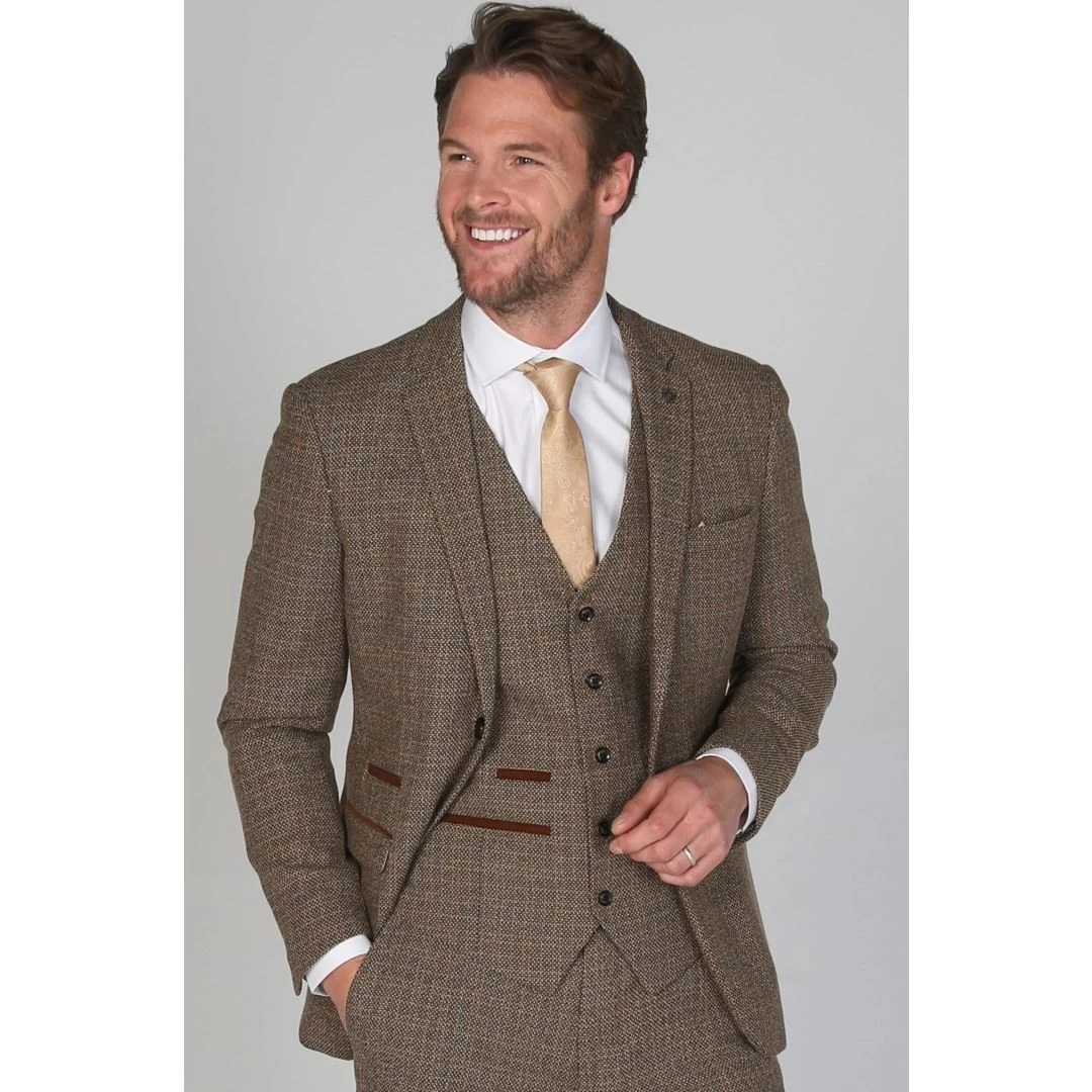 Ralph – Men’s Tweed Brown Blazer