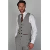 Ralph – Men’s Cream Tweed Waistcoat