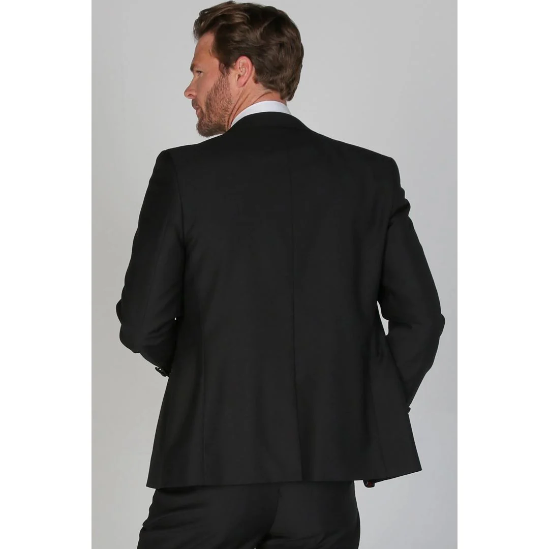 Regent – Men’s Black Blazer - Image 3