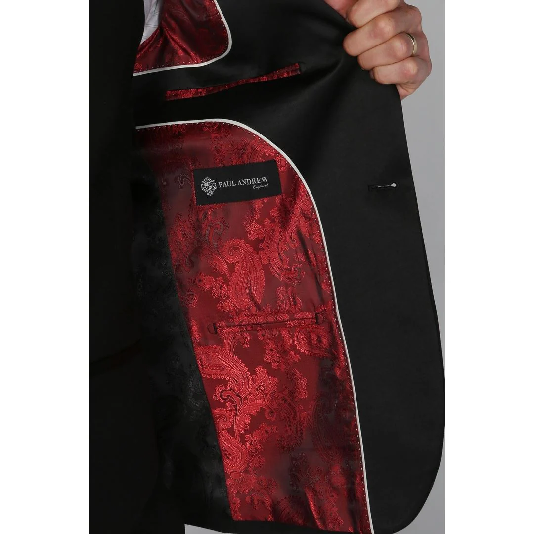 Regent – Men’s Black Blazer - Image 2