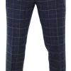 Cavani Shelby – Mens Classic Tweed Check Vintage Peaky Blinders Trousers