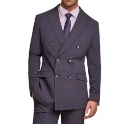 Tokyo – Men’s Navy Blue Double Breasted Blazer
