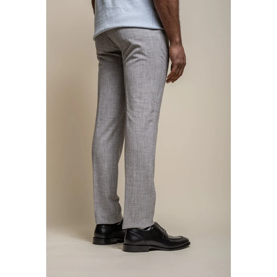 Tokyo – Men’s Grey Trousers - Image 6
