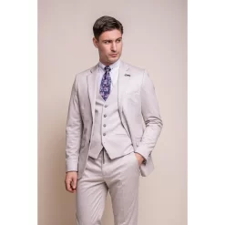 Valencia – Men’s Classic Cream Blazer