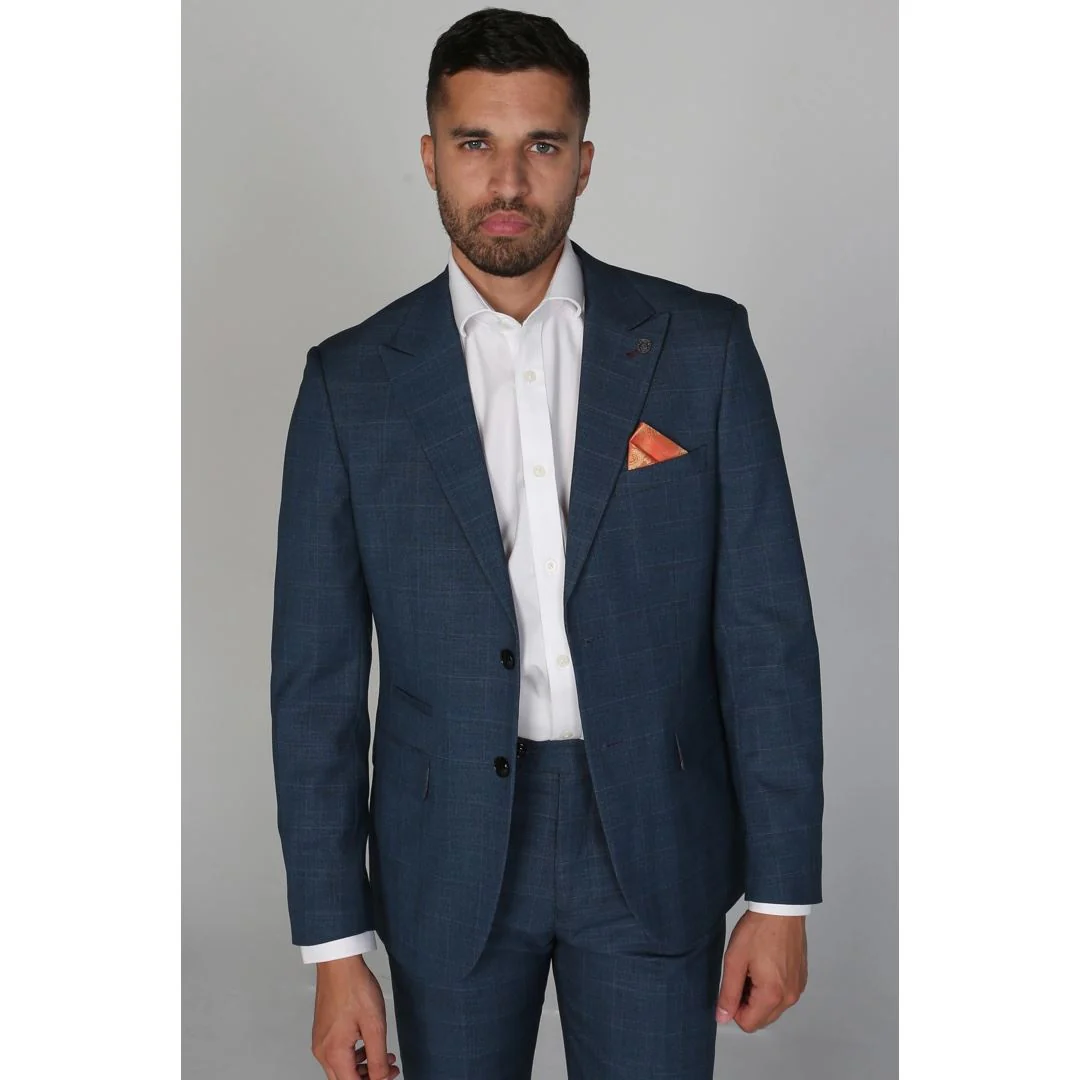 Viceroy – Men’s Blue Check Blazer