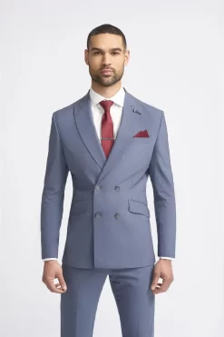 Victorious – Men’s Grey Double Breasted Blazer